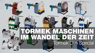 Tormeks Schleifmaschinen im Wandel der Zeit | Tormek Live Special