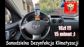 Dezynfekcja Klimatyzacji za 16zł !!!  Bez Użycia Narzędzi w 15 minut