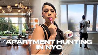 VLOG | APARTMENT HUNTING IN NYC | getting a apartment in my early 20s + ICE CREAM *am I moving soon?