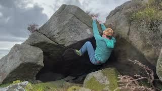 FA? Dabby Arse Crack 6b Stanage North (High Neb area)