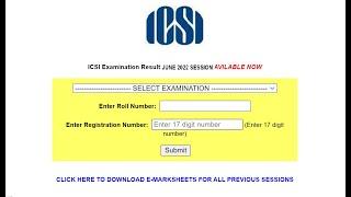 How To Download the CS June 23 Exam Results? | ICSI LIVE UPDATE | Therajpicz