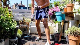 ROOF GARDEN SUMMER MAKEOVER, GARDEN CENTRE, LONDON HEATWAVE, GLOSSY BOX | MR CARRINGTON JUNE 2020