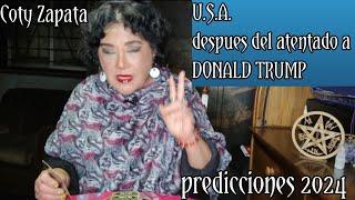 PREDICCIONES 2024. ESTADOS UNIDOS. Elecciones presidenciales. Amenazas y atentados. Guerra Civil.