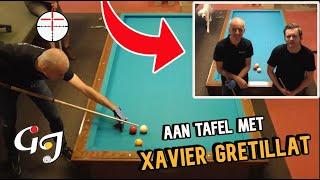 XAVIER GRETILLAT SHOWS ME HOW TO REALLY PLAY ONE-CUSHION! | Watch and Learn | Carambole Billiards