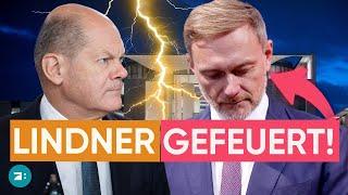 Scholz bricht mit Lindner: Das Aus für die Ampel-Koalition!