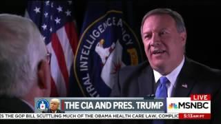 CIA Director: Trump 'Avid' Intel Consumer', I Meet with him 35-40 Minutes Virtually Every Day