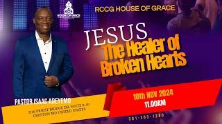 JESUS: THE HEALER OF BROKEN HEARTS | PASTOR ISAAC ADEYEMO