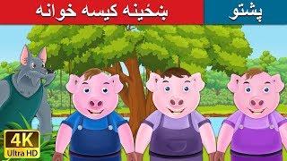 ښځینه کیسه خوانه | Three Little Pigs in Pashto | Pashto Story | Pashto Fairy Tales