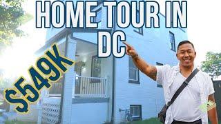 What $547,000 can get you in NE Washington DC | Home Tour - Living in DC