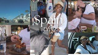 VLOG : FIRST VACATION WITH OUR BABY | SPANISH LIVING | bwwm interracial couple