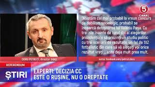 Experți  Decizia cc este o rușine, nu o dreptate