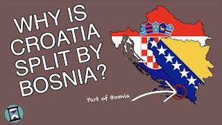 Why is Croatia split in two by Bosnia? (Short Animated Documentary)