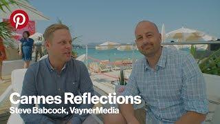 VaynerMedia CCO Steve Babcock | Pinterest @ Cannes Lions 2018