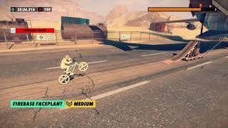 Trials Rising(TM) unicycle 100m wheelie Helium bike trophy