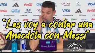 La charla entre Messi y Scaloni que lo cambio todo. Aquí empezó todo