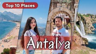 10 Must-visit Places in Antalya | Tips & Facts | Türkiye Vlog (English)