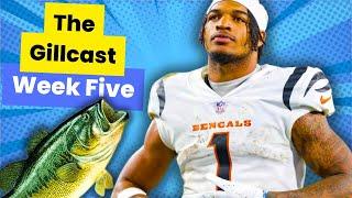 Week 5 GILLCAST (NFL DFS Fantasy Football Recap + Week Five FF Analysis)