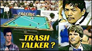 EFREN REYES GOT A DOSE OF TRASH TALK