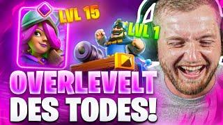 NEUE SNIPER EVO-MUSKETIERIN PAY2WIN CHALLENGE! in Clash Royale!