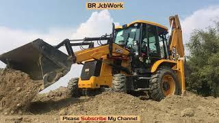 BR JcbWork Any time Backhoe Loader 3DX Super Machine Working Video.