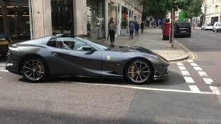 Ferrari 812 GTS Supercar Sound & Acceleration On The Street | Supercars In London | Car Spotting