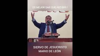 SALA EVANGELICA Siervo de Jesucristo MARIO DE LEÓN