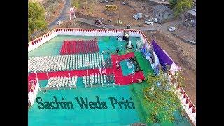 Sachin Weds Priti  Drone Highlight_By Graphixriver