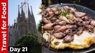 Barcelona Food Tour at LA BOQUERIA and Sagrada Familia - Barcelona, Spain, Travel Guide!