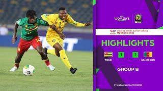 Togo  Cameroon Highlights - #TotalEnergiesWAFCON2022 - Group B