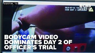 Body camera video dominates testimony on Day 2 of an APD officer’s deadly conduct trial