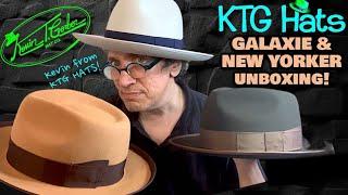 KTG GALAXIE  &  KTG NEW YORKER - UNBOXING! - 🩵 KTG Hats by Kevin Todd Gerber