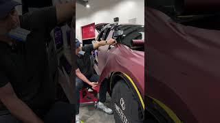 Justin wraps a Audi Q3 Fender with Dry Apply PPF from Inozetek ASMR Style!