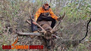 THE UNEXPECTED 30 INCH SAMBAR STAG - EP08 - SOLO SAMBAR HUNTER - Hunting Sambar deer Australia.