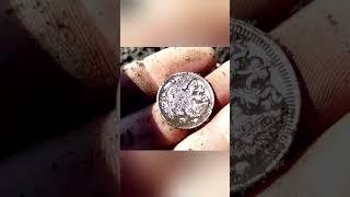 СРІБНА МОНЕТА7 #metaldetecting #coin #histori