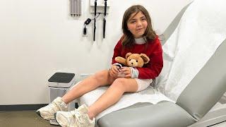 We had to rush her to the Doctors (funniest doctor ever)