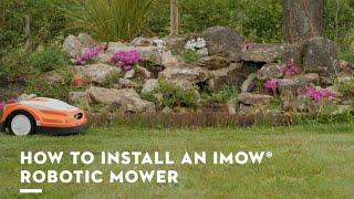 How to Install Your STIHL iMOW® Robotic Lawnmower | STIHL iMOW® Installation Guide | STIHL GB