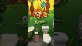 Colorful Children’s Restroom at a Gas Station in Turkey #shortvideo #travel #shorts