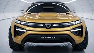 First Look: 2025 Dacia Sandman: Sleek Design Meets Practicality