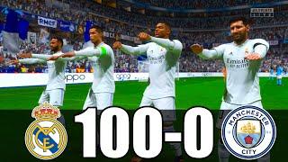 FIFA 23 | RONALDO, MESSI, MBAPPE, NEYMAR, ALL STARS | REAL MADRID 100 - 0 MANCHESTER CITY