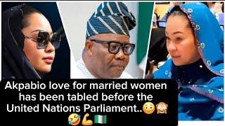 Akpabio,the us£less lover of married women, is wanted by the United Nations Parliament..‍️