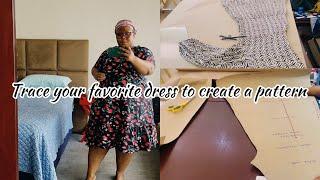 How to trace your clothes to create patterns//# Sewing//#SouthAfricanYouTuber #youtubemadeforyou