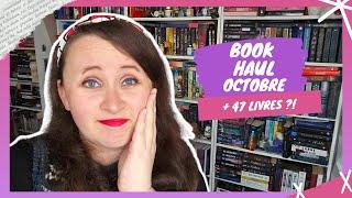  BOOK HAUL Octobre 2024 : + 47 livres 