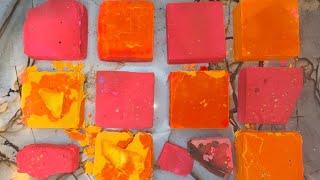 Pink vs. Yellow Deep Dyed BSN Part 5 #asmr #oddlysatisfying #relax #bsnchalk