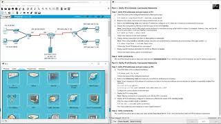 1.5.10 Packet Tracer - Verify Directly Connected Networks