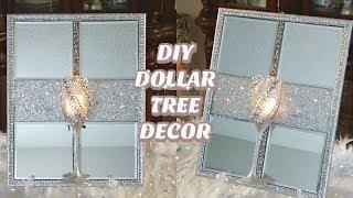 DOLLAR TREE DIY MIRROR DECOR | DIY QUICK, EASY & INEXPENSIVE GLAM HOME DECOR 2019