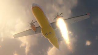 SkyOrange Airways Flight 515 - Crash Animation