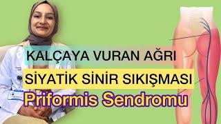 KALÇAYA VURAN AĞRI/ SİYATİK SİNİR SIKIŞMASI/ PRİFORMİS SENDROMU EGZERSİZLERİ #fizyoterapistmacide