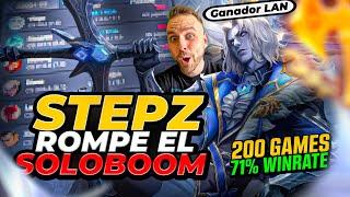 STEPZ ES CAMPEÓN DEL SOLOBOOM 4 LAN CON 70% DE VICTORIAS 