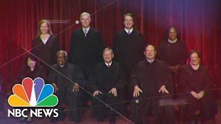 Chuck Todd: Supreme Court justice robes are 'no longer black,' 'they’re red and blue’