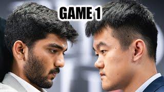 Gukesh vs Ding || GAME 1 || FIDE World Chess Championship Match 2024